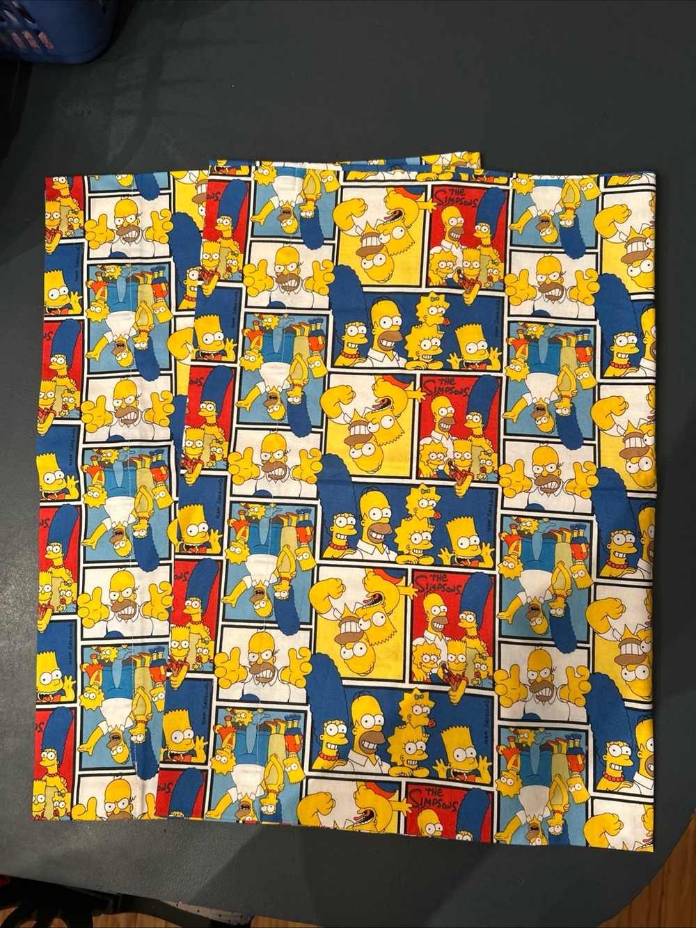Simpsons Inspired Pillowcases (2) Cartoon Bart Homer Marge Maggie Simpson
